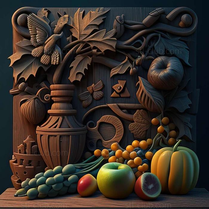 3D model still life (STL)